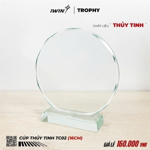 Kỷ Niệm Chương thuỷ tinh (Tròn)