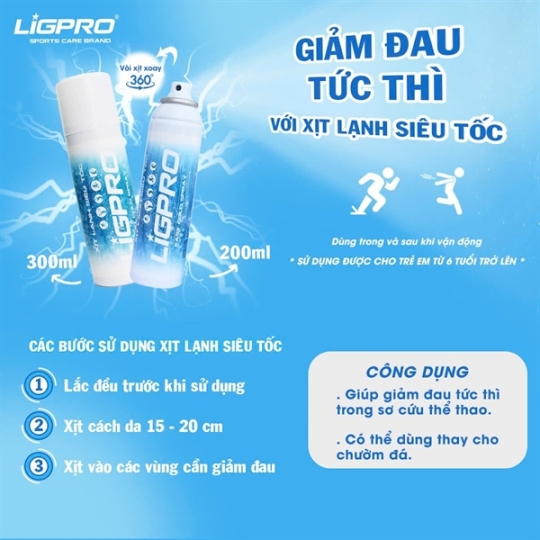 XỊT LẠNH CẤP TỐC