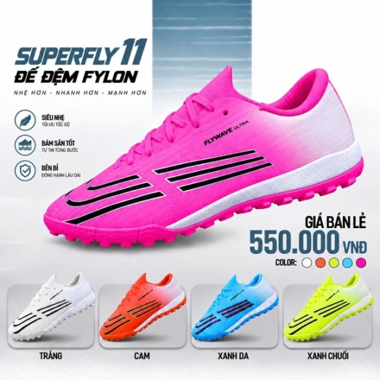 Superfly 11 đế đệm fylon
