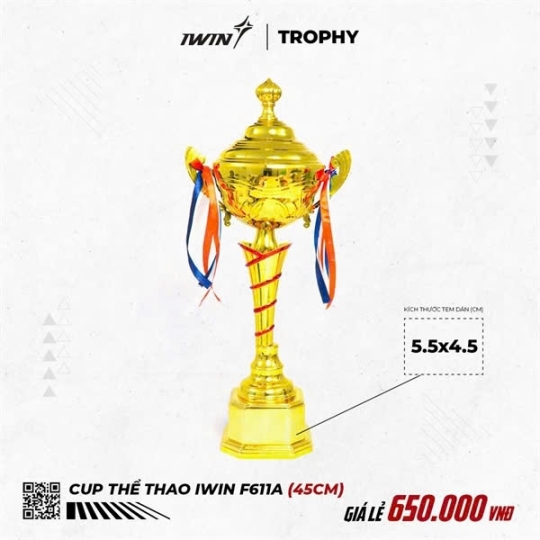 CUP IWIN F611 45CM SALEEE*